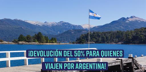 Devolución del 50% para quienes viajen por Argentina
