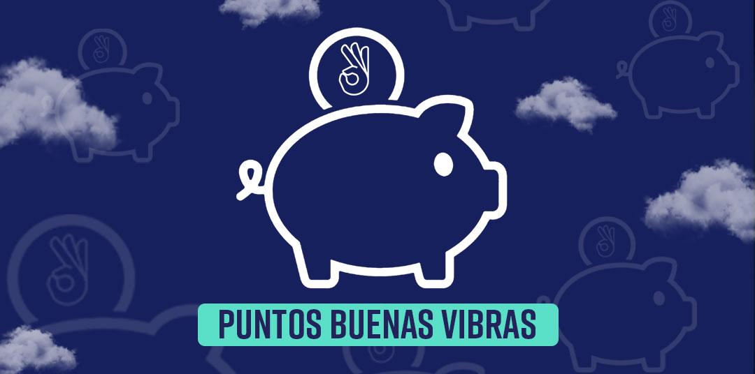 Puntos Buenas Vibras. Otro motivo para seguir viajando