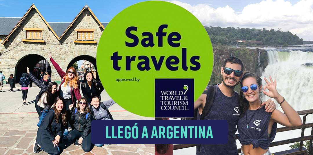 El sello internacional SAFE TRAVELS llegó a Argentina.