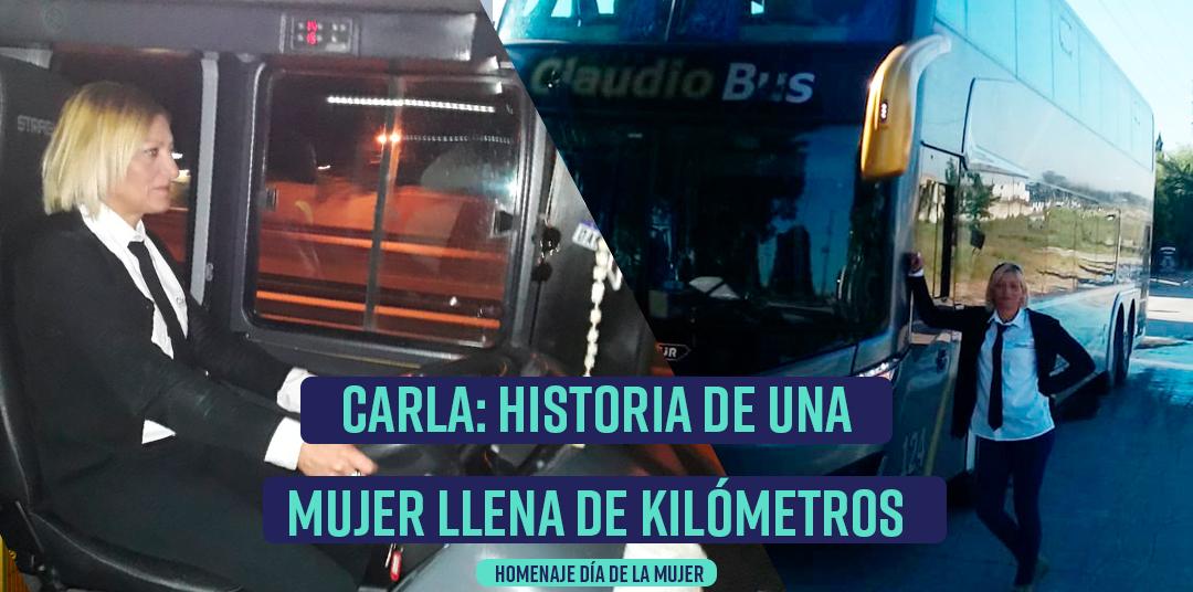 Carla, historia de una mujer llena de kilómetros. #DiaDeLaMujer