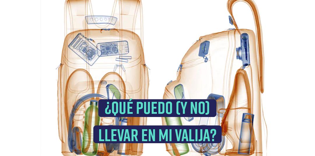 Cosas que podes (y no) llevar en tu valija al volar