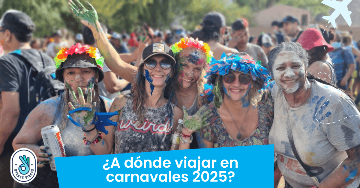¿A dónde viajar en grupo para CARNAVAL 2025?